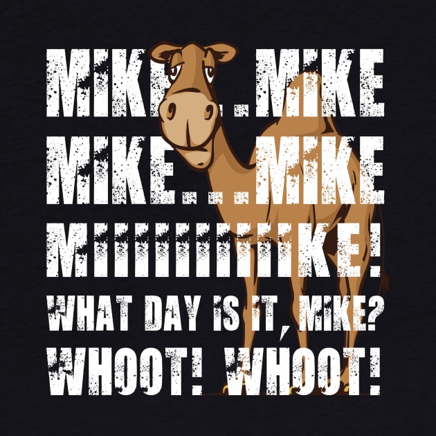 Funny Hump Day Meme For work guess what day it is mike Camel by cyryley